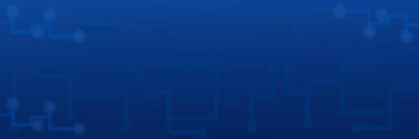 Futuristic hud banner background with blue colors and glowing lines. Suitable for wallpaper, presentations, banners, etc. vector