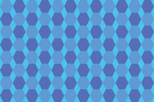 Geometric Pattern - Geometric Background - Abstract Background - Hexagon - Blue - Use in Print and Electronic Media, Packaging, Poster, Banner, Ad, Wall Art, Wallpaper, Apparel and Web Design vector