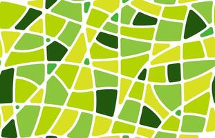 Bright citrus color mosaic floor tile pattern vector