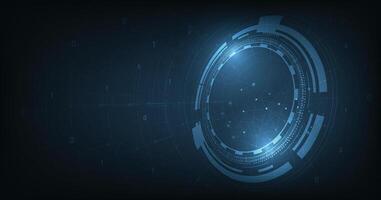 Technology hi-tech connection background concept. vector