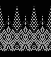 Abstract ethnic geometric pattern design for background or wallpaper, textile or fabric prints, and other digital prints. vector