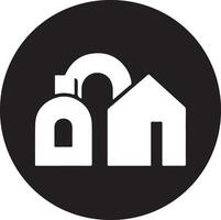 Modern, minimalistic icons for web and mobile interfaces silhouette vector