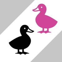 duck template design vector