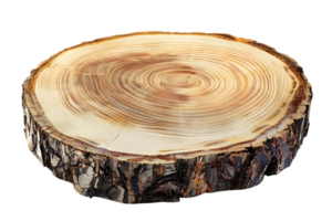 Natural Wood Slice with Transparent Background, Rustic Wooden Texture, Tree Trunk Cross Section,  Perfect for Craft Projects and Home Decor,  Wood Slice with Unique Grain Pattern, Isolated Wood Slice,  Wooden Round Slice,  DIY Crafting,  Natural Wood Slic png
