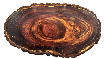 Intricate Wood Grain Patterns with a Transparent Background png