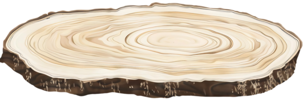 Natural Wood Grain Texture with a Transparent Background, Perfect for Design Projects png
