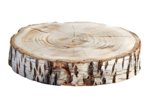 Natural Wooden Slice with Transparent Background, Rustic Wood Texture, Tree Trunk Cross Section, Birch Bark, Wooden Circle, Tree Ring Pattern, Log Slice, Wooden Display, Rustic Decor, Wood Texture,  Natural Wood,  Wooden Background,  Wooden Material,  Woo png