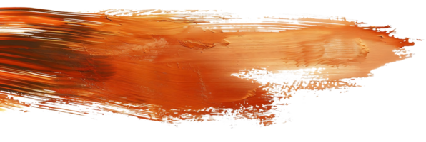 Abstract Orange Paint Swirl on Transparent Background, Abstract Orange Paintbrush Stroke, Abstract Art, Digital Art, Orange Paint, Paint Swirls,  Brushed Texture, Digital Painting, Orange Background, Transparent Background png