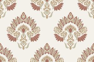 Ikat Pattern Ethnic Geometric native tribal boho motif aztec textile fabric carpet mandalas African American background backdrop illustrations tile paper flower texture fabric ceramic wallpaper vector