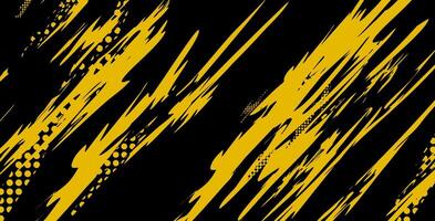 a black and yellow abstract background with a lot of lines vector