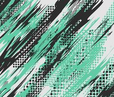 abstract grunge texture background with black and green paint strokes vector