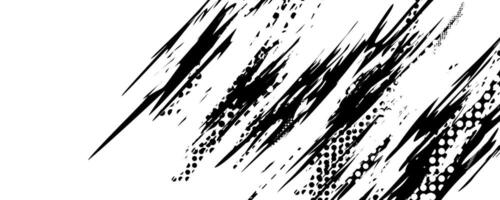 a black and white drawing of a line with a few dots vector