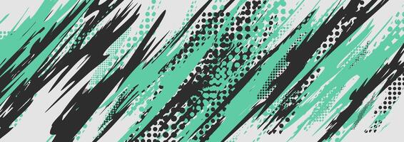 abstract background with green and black lines vector