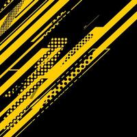 a black and yellow background with a diagonal pattern vector