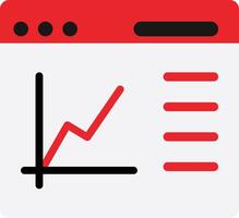 Stats Graph Chart vector