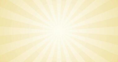 Simple Abstract Vanilla Brown Light Burst Plain Animation Blank Horizontal Background video