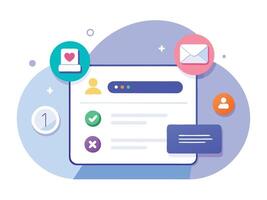 UI Elements Wireframe vector