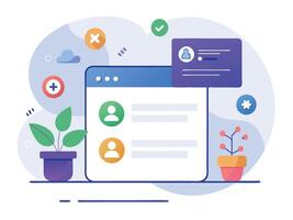 Essential Sign Up and Log In UI Elements vector