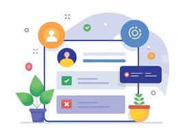 Visualizing Sign Up and Log In Interaction vector
