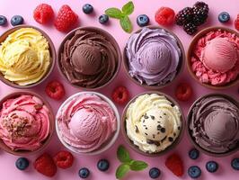 Indulge in the creamiest, most delicious ice cream you've ever tasted. With a variety of flavors to choose from, there's something for everyone. photo
