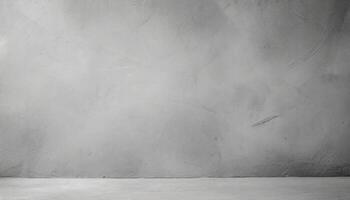 A minimalist background featuring a smooth gray concrete wall with subtle textures, perfect for modern design projects and presentations. photo