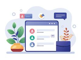 User Interface Wireframe- Sign In, Up vector