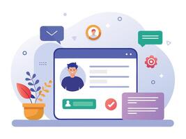 Sign Up and Log In Interaction Blueprint vector
