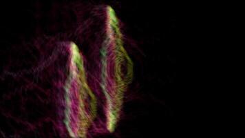Abstract Haze Mist Smoke Background Digital Rendering video