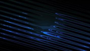 Looping Abstract Glowing Waves Digital Rendering video