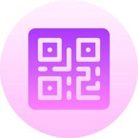 qr code illustration design vector
