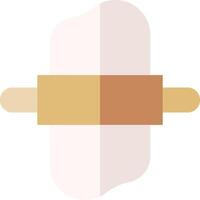 rolling pin illustration design vector