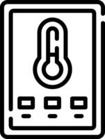 temperature control illustration design vector