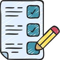 task list illustration design vector