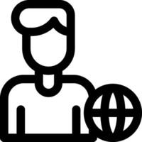 digital nomad illustration design vector