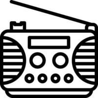 radio illustration design vector