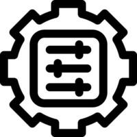 settings illustration design vector