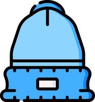beanie illustration design vector