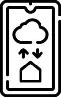 cloud computing illustration design vector