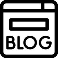 blog illustration design vector