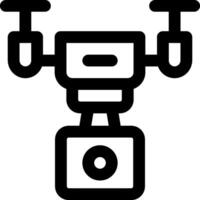 camera drone illustration design vector