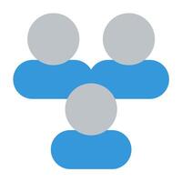 a group of people with one person in the middle vector