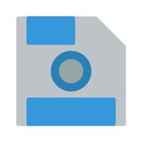 a floppy disk icon on a white background vector