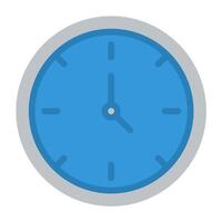 a clock icon on a white background vector