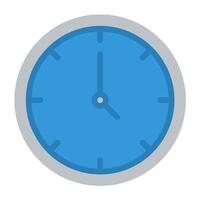 a clock icon on a white background vector