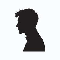 Abstract man silhouette vector