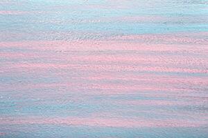 Blue pink pastel brush strokes and metallic silver accents. Dry brush technique photo