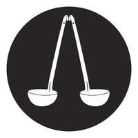 Ladle icon design vector
