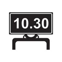 alarm clock icon vector