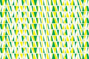 simple abstract green yellow color creative asymmetrical halfline pattern perfect for background wallpaper a colorful pattern with triangles in yellow and green vector