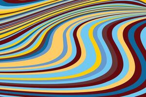 Abstract psychedelic groovy background. vector